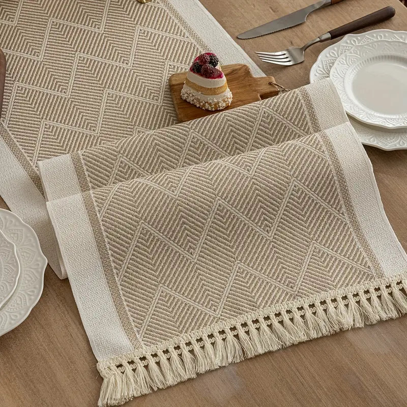 Mizura Home | Boho bordslöpare geometrisk