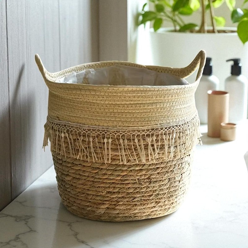 Mizura Home | Boho vävd blomkruka