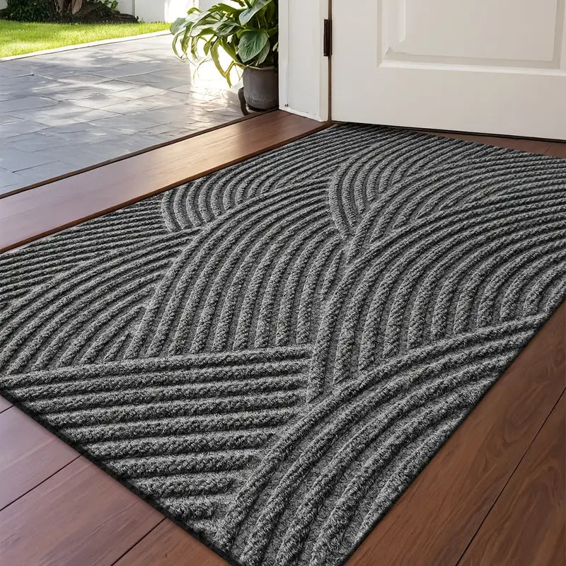 Mizura Home | Stilren Halkfri Dörrmatta med Geometrisk Design