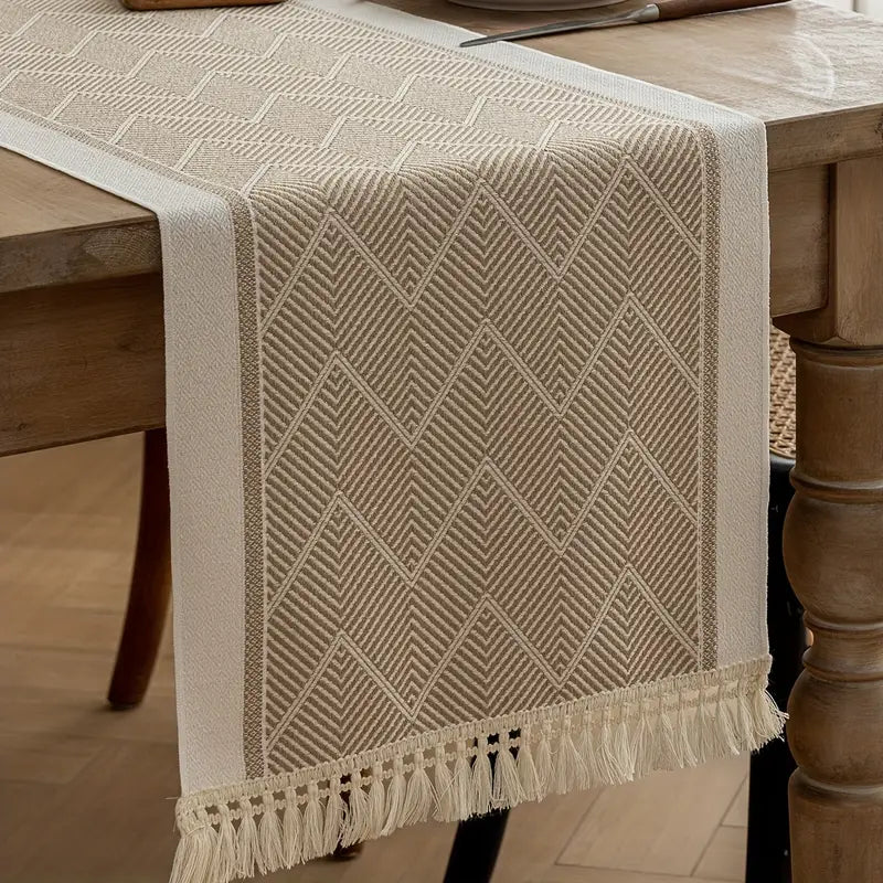 Mizura Home | Boho bordslöpare geometrisk