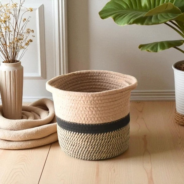 Mizura Home | Boho Vävd Förvaringskorg