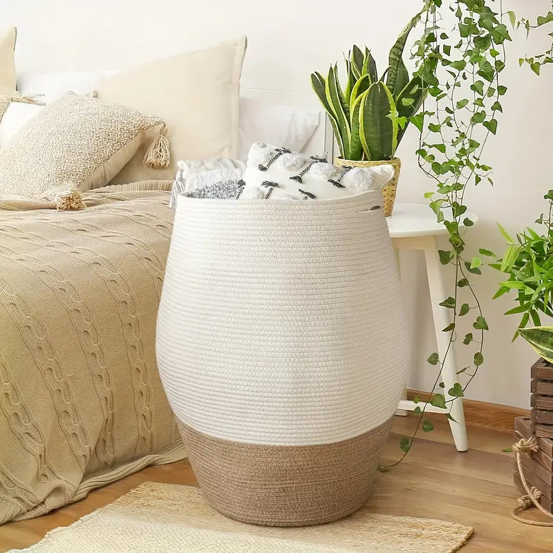 Mizura Home | Boho Vävd Bågkorg