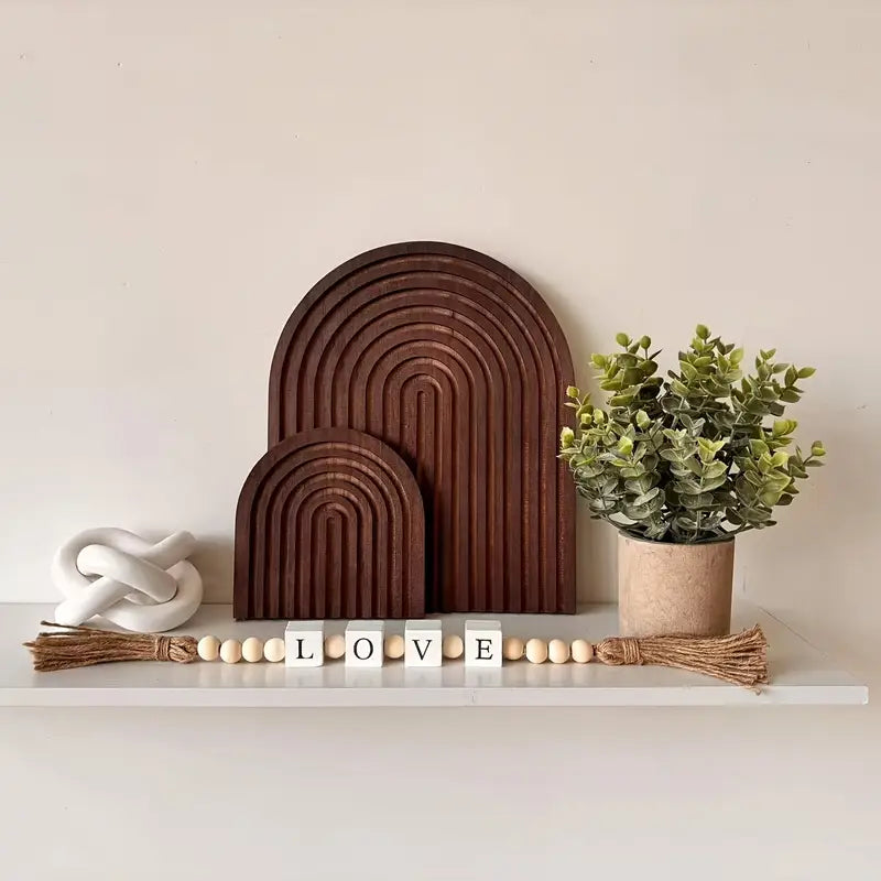 Mizura Home | Boho prydnadshylla 2-delad