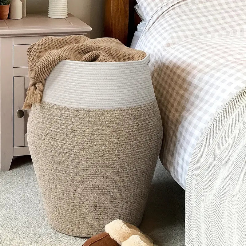 Mizura Home | Boho Vävd Bågkorg