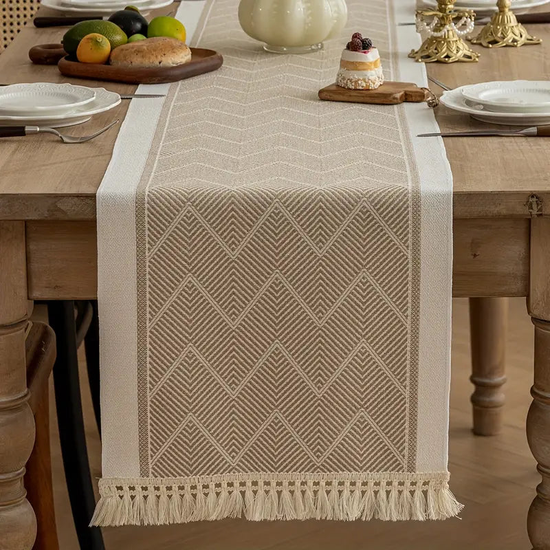 Mizura Home | Boho bordslöpare geometrisk