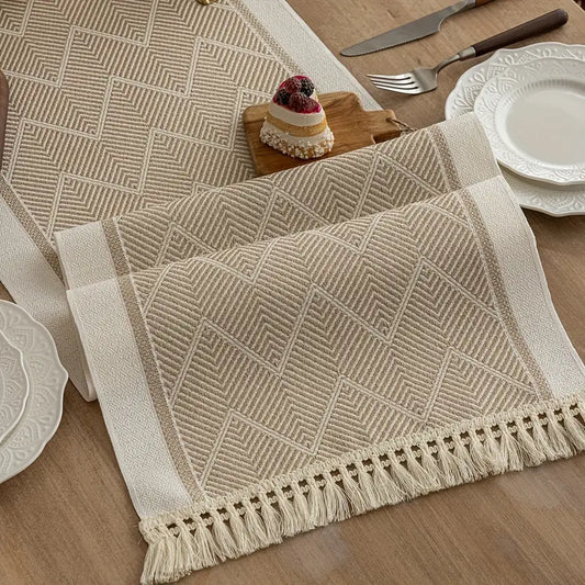Mizura Home | Boho bordslöpare geometrisk