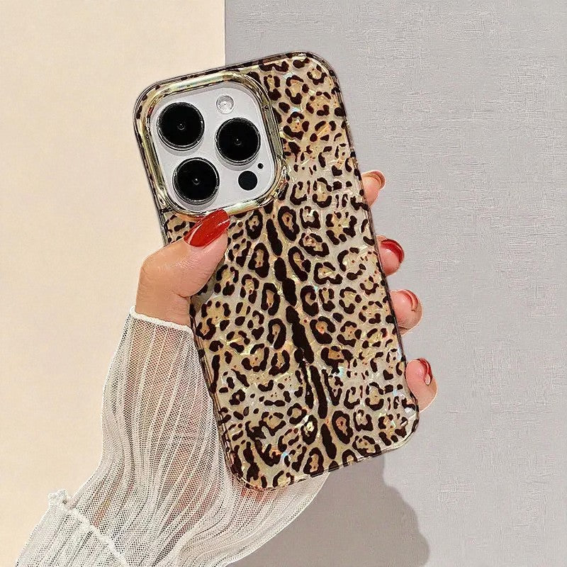 Siri | iPhone-skal med leopardmönster