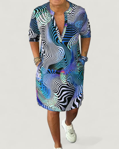 Thilda | Klänning med mönster