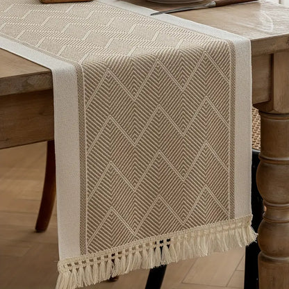 Mizura Home | Boho bordslöpare geometrisk