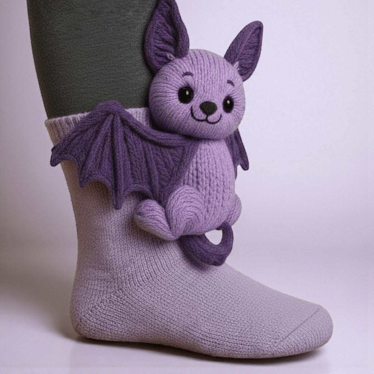 Millie | Mjukt stickade djursockor