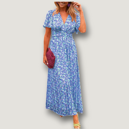 Carolina | Klänning med V-ringning