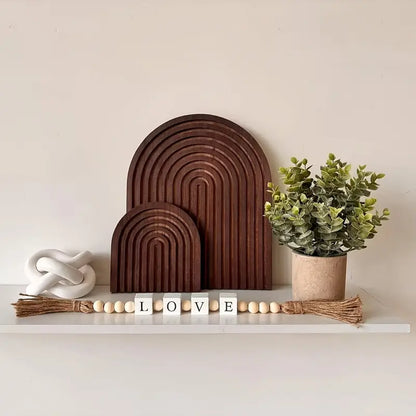 Mizura Home | Boho prydnadshylla 2-delad