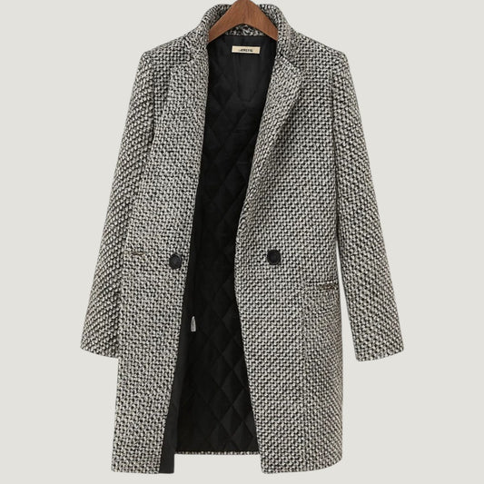 Olivia | Klassisk lång ullkappa