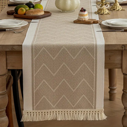 Mizura Home | Boho bordslöpare geometrisk