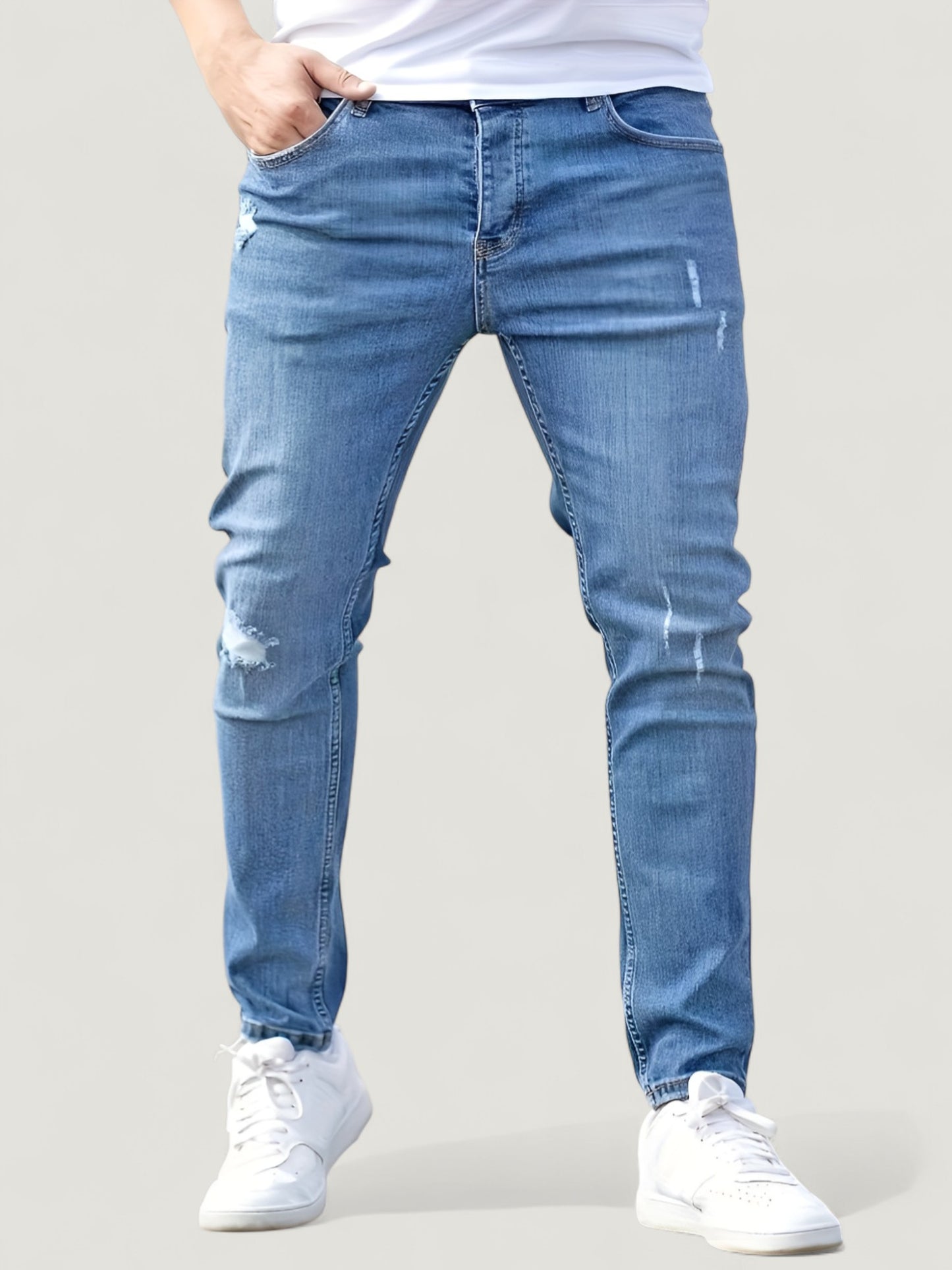 Lars | Taillerade urbana jeans