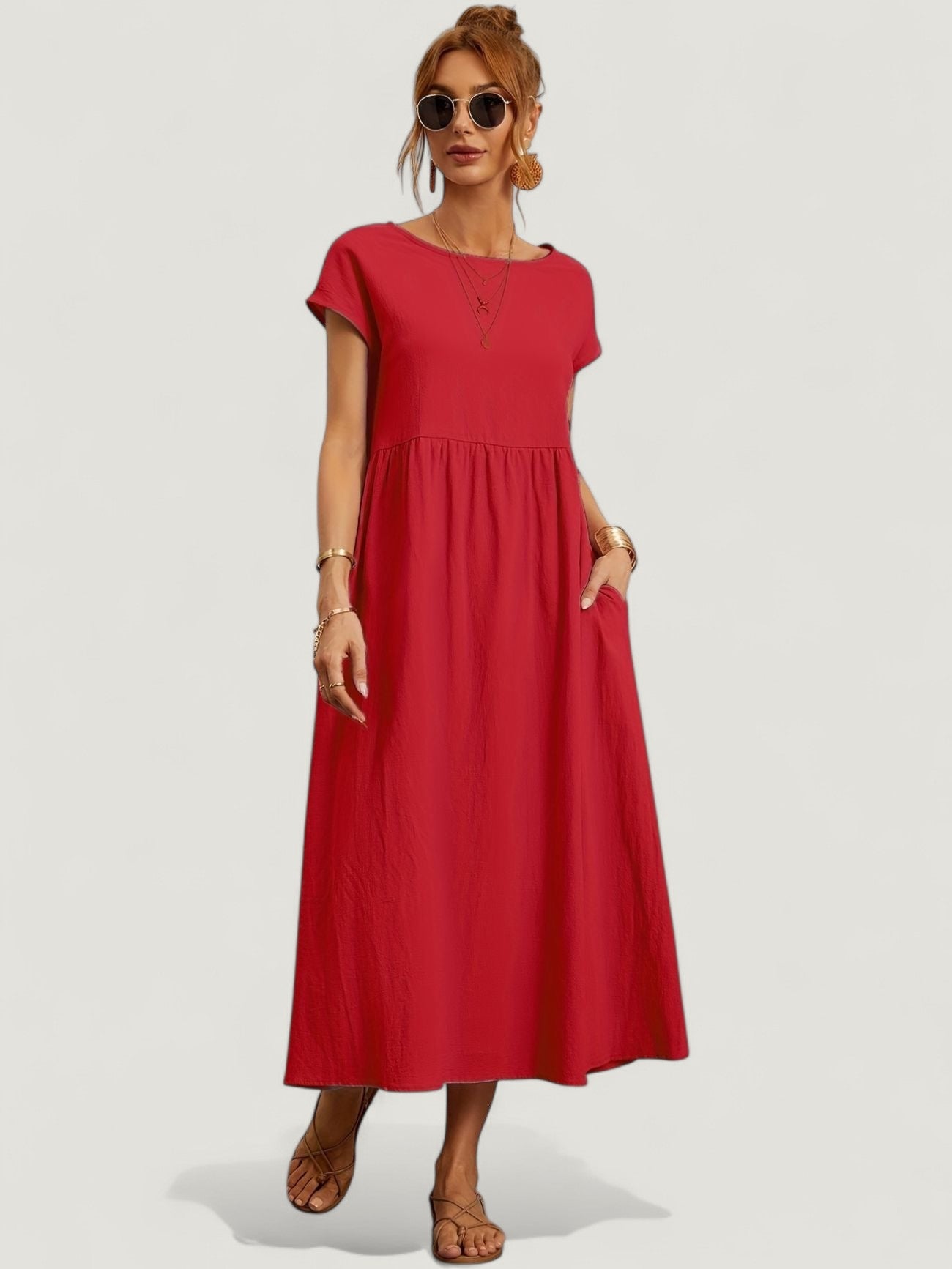 Sophia | Lätt och luftig vårklänning