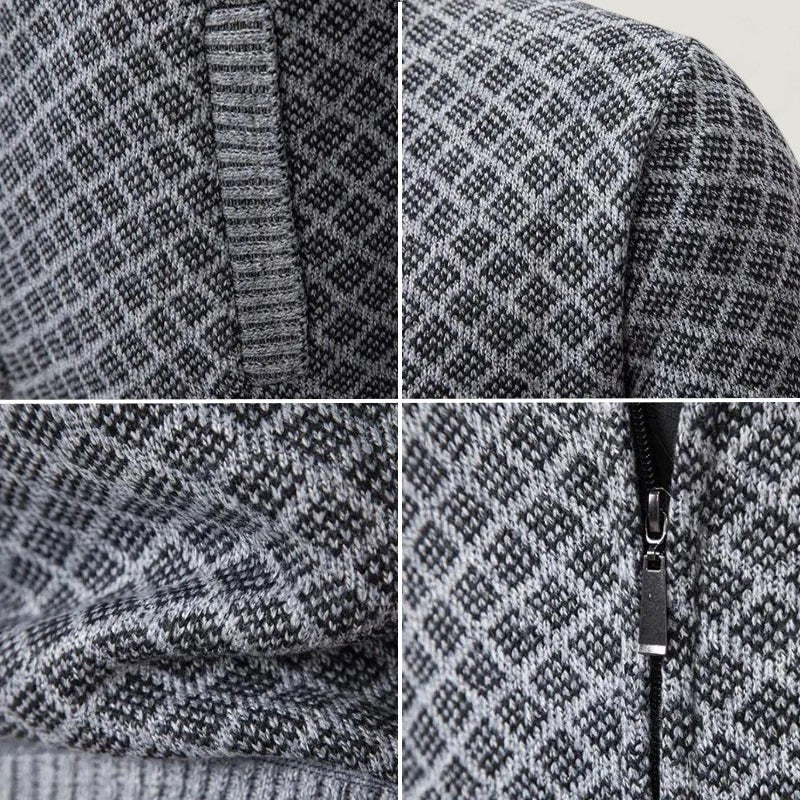 Peter | Herrtröja med dragkedja