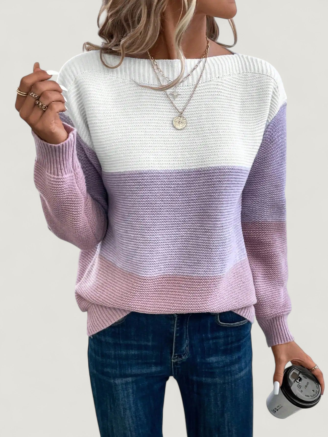 Charlotte | Glad Stickad Tröja