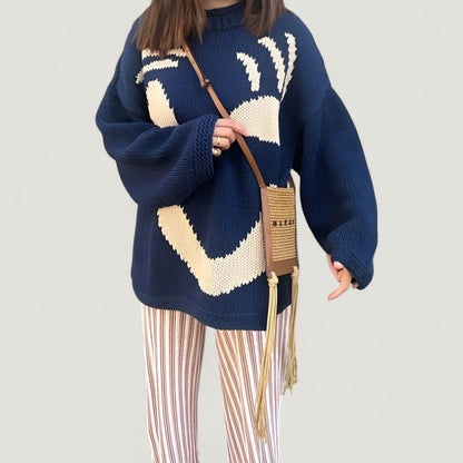 Tina | Glad Stickad Tröja