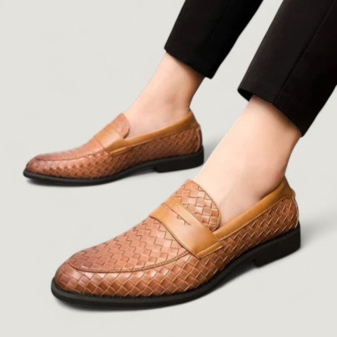 David | Läderloafers