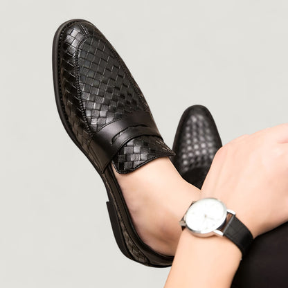 David | Läderloafers