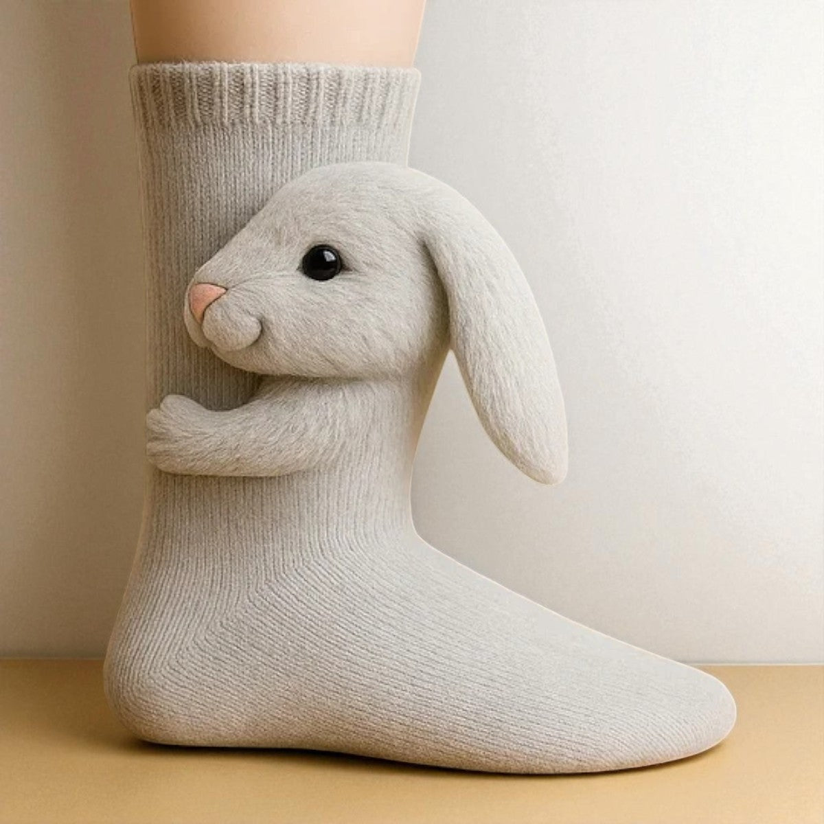 Millie | Mjukt stickade djursockor