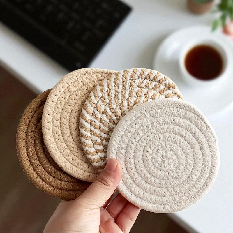 Mizura Home | Handvävda underlägg 8-delar