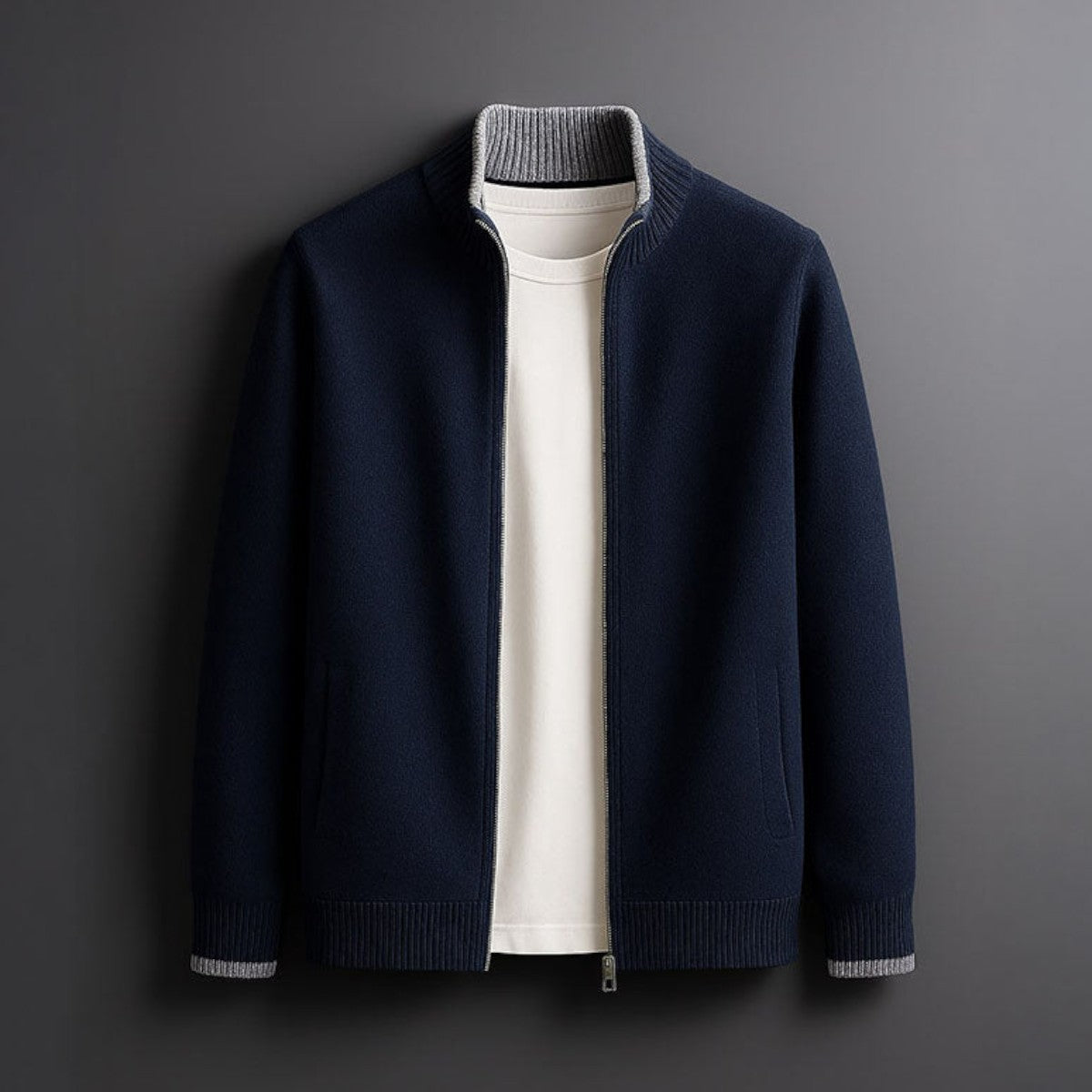 Marcus | Finstickad kofta